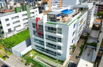 Apartamento garden à venda em joão pessoa, bessa, com 2 quartos, 74,4m²
