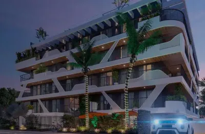 Apartamento garden à venda em joão pessoa, bessa, com 1 quarto, 48,21m²