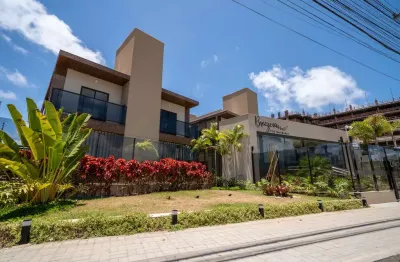 Casa de condomínio à venda em cabedelo, poço, com 3 quartos, 99,28m²