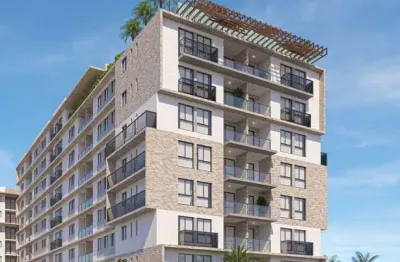 Apartamento à venda em cabedelo, ponta de campina, com 1 quarto, 36,9m²