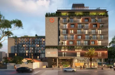 Studio à venda em joão pessoa, cabo branco, com 1 quarto, 26,33m²