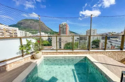 Cobertura de luxo no jardim botânico rj – 234m², 4 suítes, piscina privativa e varanda gourmet envidraçada