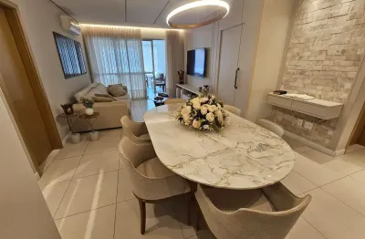 Apartamento com 125m, 3/4 sendo 1 suíte, no jd das américas