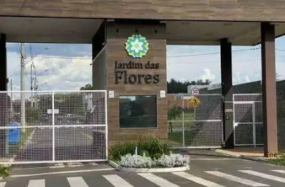 Terreno à venda no residencial jardim das flores em santa bárbara d'oeste.
