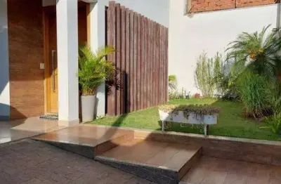 Sobrado à venda no bairro dona margarida, santa bárbara d'oeste com 3 suítes e garagem para 4 carros.