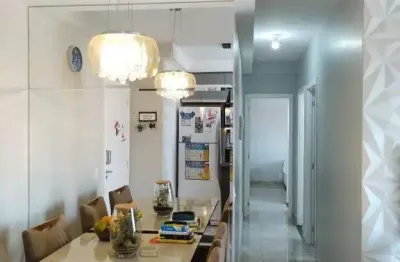Apartamento à venda no condomínio kairós em santa bárbara d'oeste com 2 quartos (1 suíte) e 2 vagas de garagem