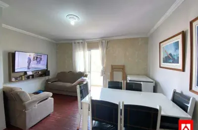 Apartamento à venda no residencial machado de assis, em santa bárbara d'oeste com 3 quartos (1 suíte) e 1 vaga de garagem