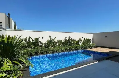 Casa térrea de alto padrão à venda no residencial jardim firenze em santa bárbara d'oeste com 3 quartos (3 suítes) e 4 vagas de garagem