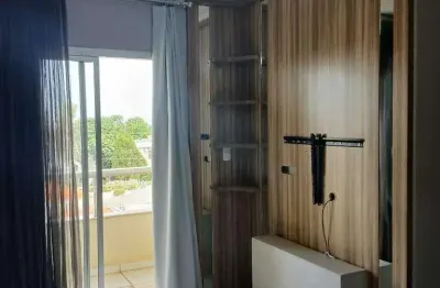 Apartamento à venda no residencial paraíso em americana com 2 quartos (1 suíte) e 2 vagas de garagem