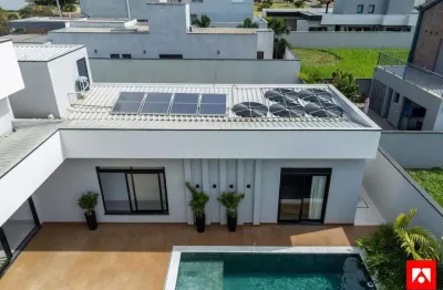 Casa à venda no condomínio residencial jardim firenze em santa bárbara d'oeste com 3 quartos (3 suítes) e 4 vagas de garagem