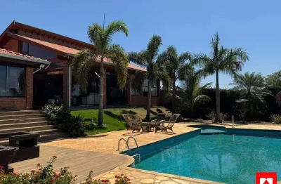 Chácara à venda no condomínio são roque 2 em limeira com 5 quartos (4 suítes) e 8 vagas de garagem