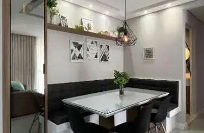 Apartamento à venda no residencial liberty garden em santa bárbara d'oeste com 2 suítes e 1 vaga de garagem