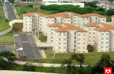 Apartamento para locação no residencial esmeralda em santa bárbara d'oeste com 2 quartos e 1 vaga de garagem.