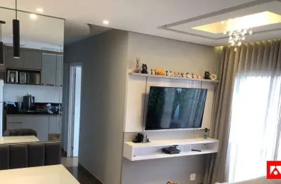 Apartamento à venda no condomínio kairós em santa bárbara d'oeste com 2 quartos (1 suíte) e 2 vagas de garagem