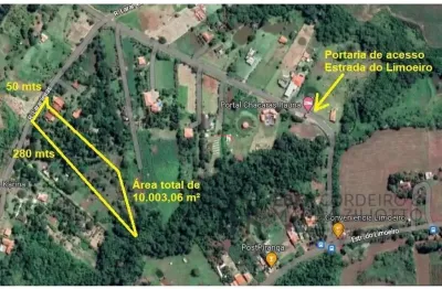 Condomínio chácara itaúna - terreno à venda com 10.000m² por r$ 800.000,00 - estrada dos pioneiros