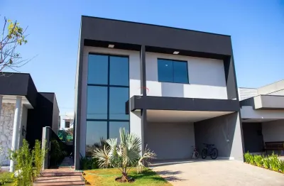 Condomínio parque tauá - sobrado com 3 suítes disponível para venda  - londrina, pr