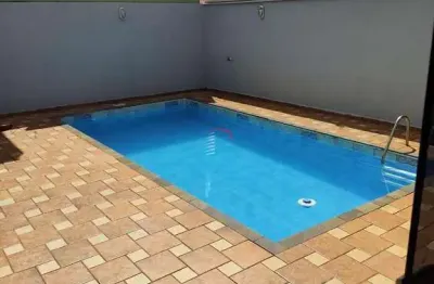 Casa para locação com 3 dormitórios (2 suítes), piscina, 3 vagas de garagem -  aurora, londrina/pr
