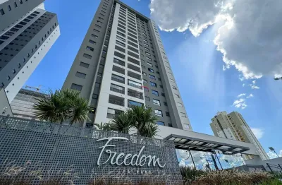 Ed. freedom palhano - apartamento à venda com 1 suíte, 1 vaga -  gleba fazenda palhano, londrina, p