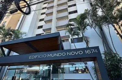 Ed. mundo novo - apartamento à venda com 3 dormitórios (1 suíte), 1 vaga - centro, londrina, pr