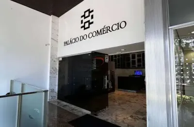 Ed. palácio do comercio - sala à venda com 85m² - centro, londrina, pr