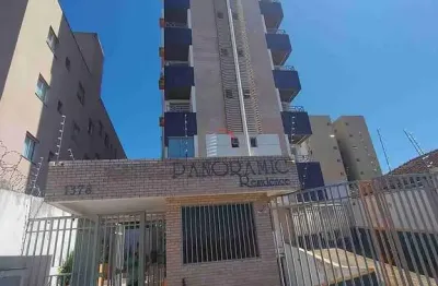 Ed. panoramic - kitnet para locação com 1 dormitório, 1 vaga - centro, londrina, pr