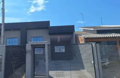 Casa à venda com 3 dormitórios (1 suíte), 1 vaga, 115m² - colúmbia, londrina, pr
