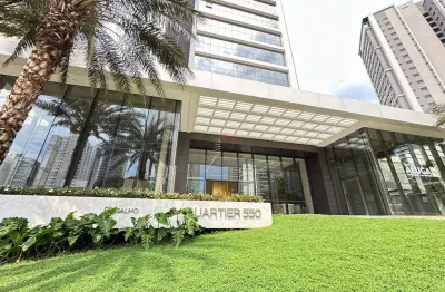 Ed. quartier - sala para locação com 1 vaga, 51.48m² - gleba fazenda palhano, londrina, pr