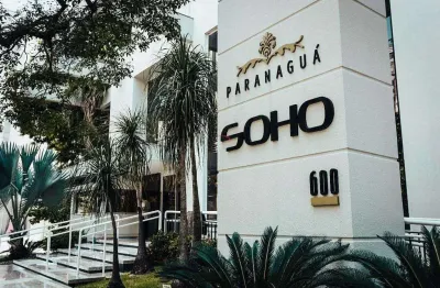 Ed. paranaguá soho - apartamento para locação com 1 suíte, 1 vaga, 50m² - centro, londrina, pr