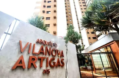 Ed. arquiteto vilanova artigas - apartamento à venda com 3 suítes, 2 vagas, 217m² -  jardim do lago