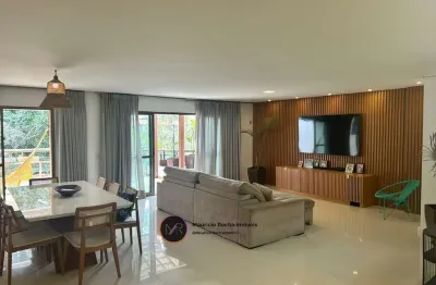 Cobertura reformada no recreio dos bandeirantes, rio de janeiro - 4 quartos, 4 suítes, 2 salas, 2 vagas - 340m²