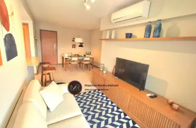 Apartamento à venda no recreio dos bandeirantes, rio de janeiro - rj: 1 quarto, 1 suíte, 2 salas, 2 banheiros, 1 vaga, 75m².