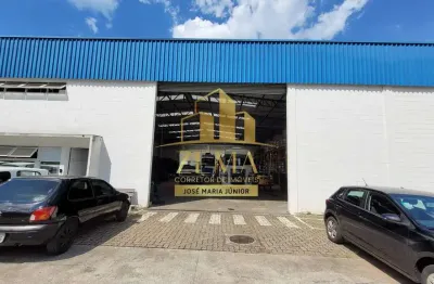 Galpão industrial 500m2, pé direito alto, em condomínio fechado.