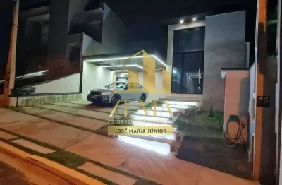 Casa térrea em condomínio, 290m2, mobiliada, 03 suites, piscina, gourmet