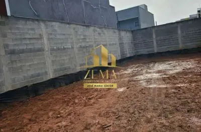 Terreno plano,150m2, terraplanagem, muro, portão,calçada, agua, luz, villa