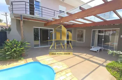 Sobrado alto padrão, esquina, 04 dorm, piscina, gourmet, 281m2, planejados