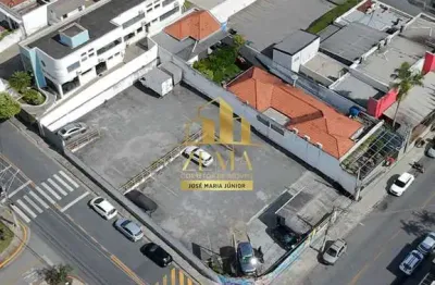 Terreno comercial 1000 m2, plano, esquina, escritório. area nobre