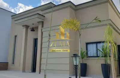 Casa térrea condomínio, 183 / 300m2, 3 dorms (01 st), amplo gourmet.