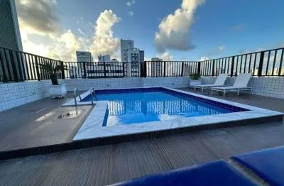Apartamento, 3 quartos, 1 suíte, 2 vagas. no coração de boa viagem, à 250m do mar.