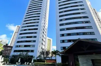 Apartamento para venda com 133 metros quadrados com 4 quartos em madalena - recife - pe