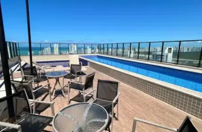 Maravilhoso apartamento de 55 m² com 2 quartos no pina para alugar