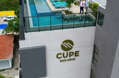 Maravilhoso flat na praia do cupe com piscina privativa. pronto para rentabilizar