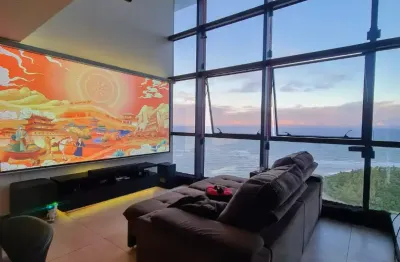 Cobertura duplex incrível – barra home stay / barra de jangada – pe - vista panorâmica a beira mar!