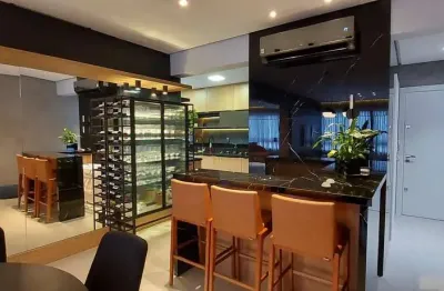Apartamento mobiliado, 3 dormitórios, centro de dois irmãos.