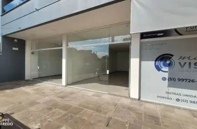 Sala comercial para alugar com 70 m² no centro de dois irmãos - rs