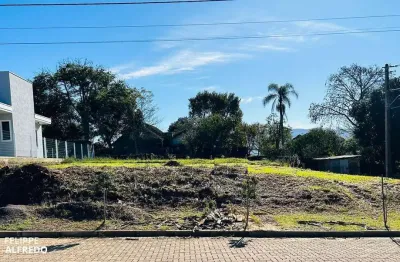 Terreno à venda na R. Walter Schuck, esquina, Vila Rosa, Dois Irmãos