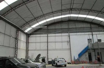Galpão para alugar, 380 m² por r$ 20.919,82/mês - vila santa luzia - são bernardo do campo/sp