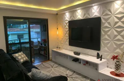 Apartamento com 3 dormitórios à venda, 110 m² por r$ 954.000,00 - nova petrópolis - são bernardo do campo/sp