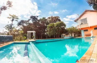 Chácara com 3 dormitórios à venda, 6000 m² por r$ 1.915.000,00 - riacho grande - são bernardo do campo/sp
