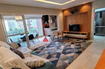 Apartamento à venda, 127 m² por r$ 1.290.000,00 - chácara inglesa - são bernardo do campo/sp