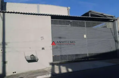 Galpão à venda, 355 m² por r$ 1.600.000,00 - vila santa luzia - são bernardo do campo/sp